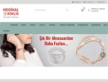 Tablet Screenshot of medikalkimlik.com